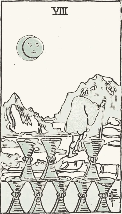Eight of Cups tarot card
