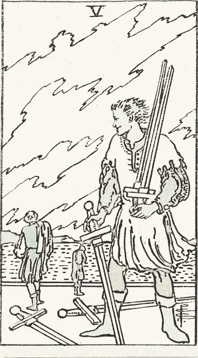 Five of Swords tarot card