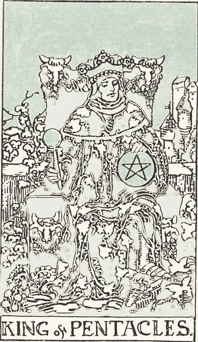 King of Pentacles tarot card