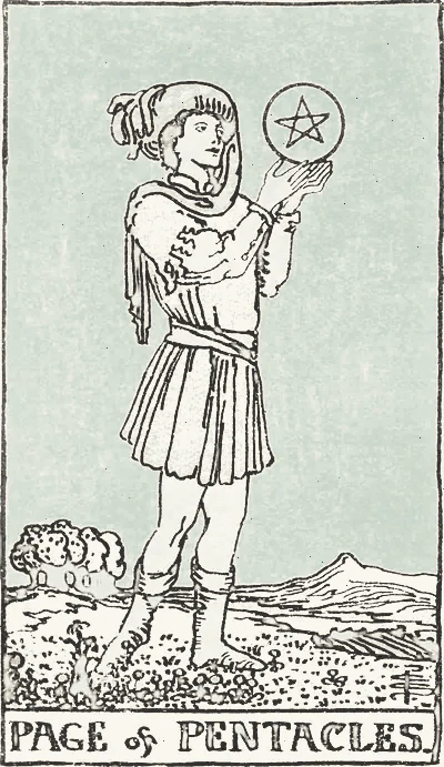 Page of Pentacles tarot card