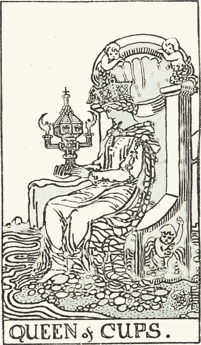Queen of Cups tarot card