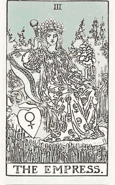 The Empress tarot card