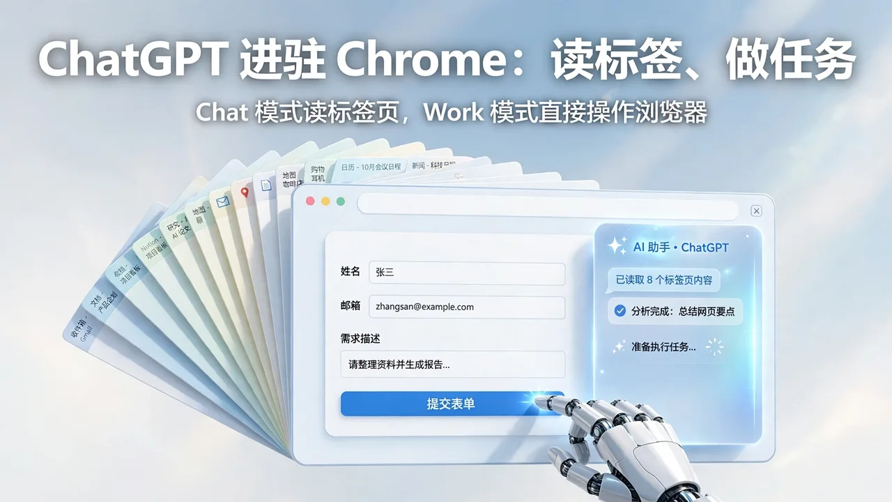 浏览器多标签页与 AI 助手侧栏