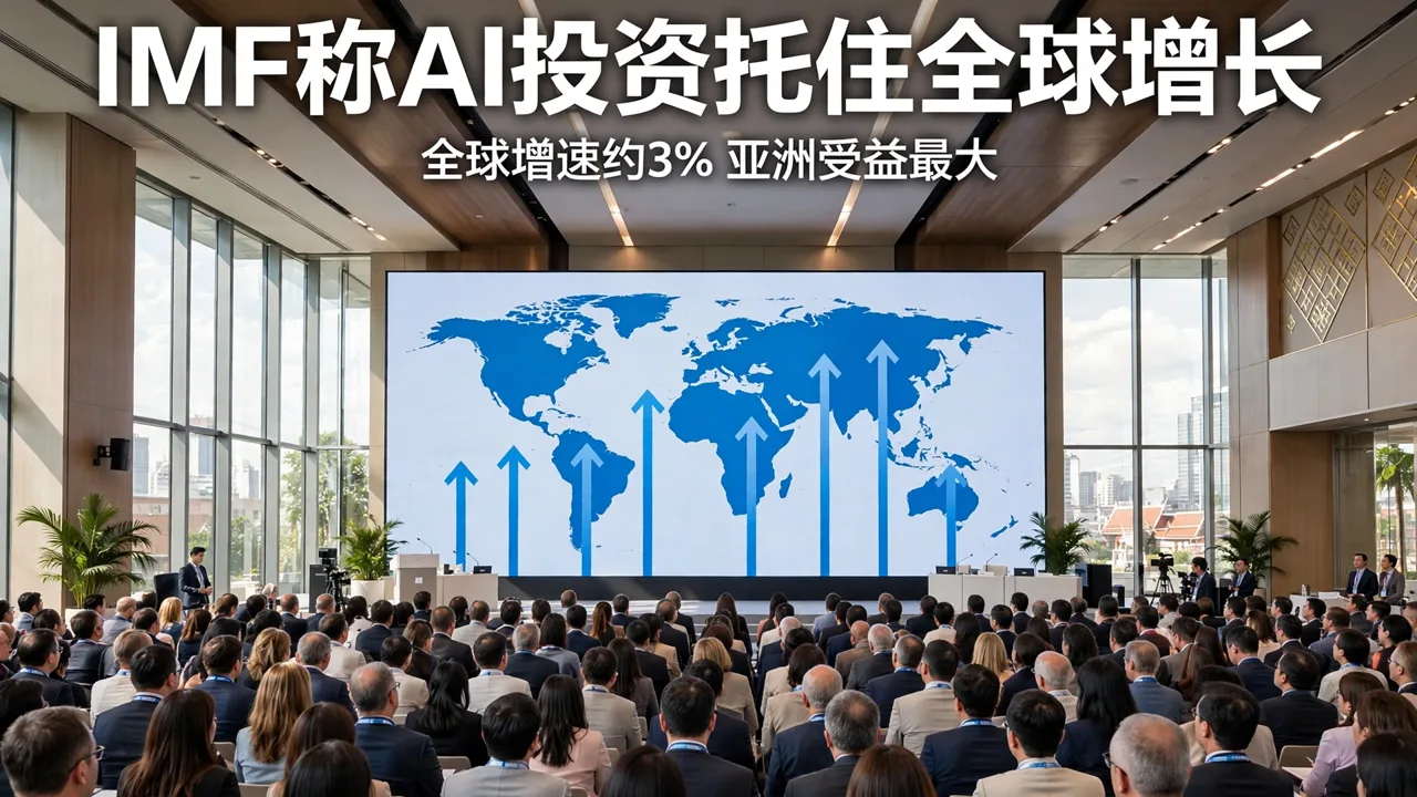 IMF Chief: AI Investment Is Keeping Global Growth Around 3%, With Major Benefits for Asia