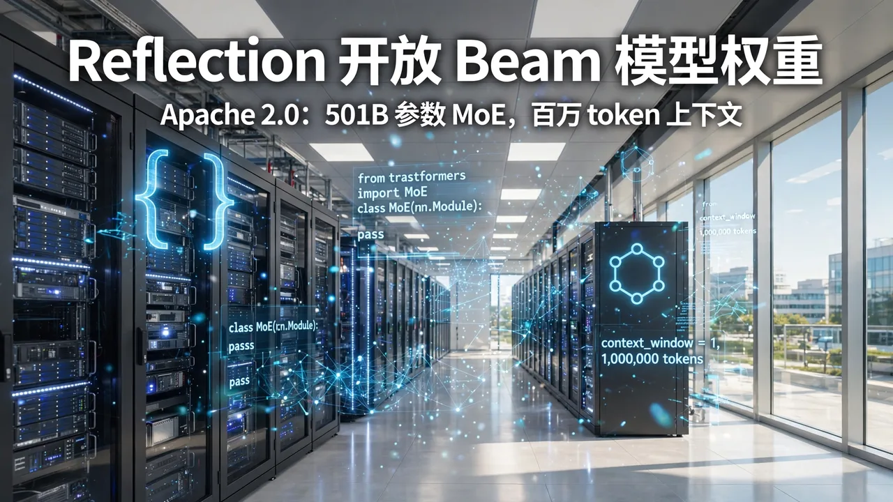 Reflection 开放 Beam 权重封面:数据中心