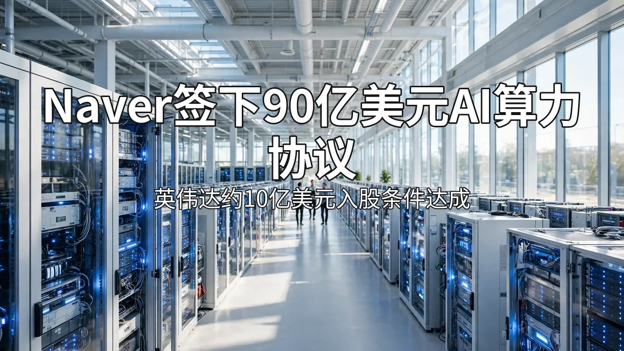 Sunlit hyperscale data center hall with rows of server racks (AI-generated image)