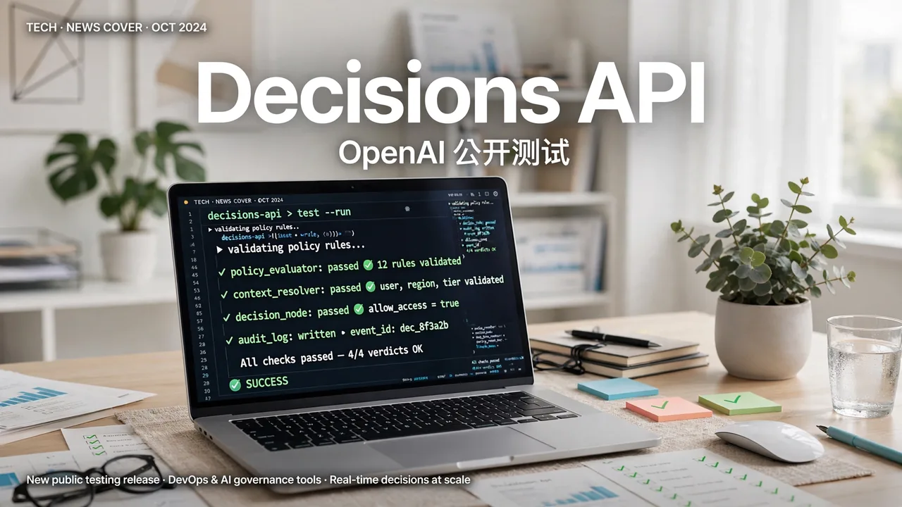 代码终端与判分徽章及 Decisions API 标题