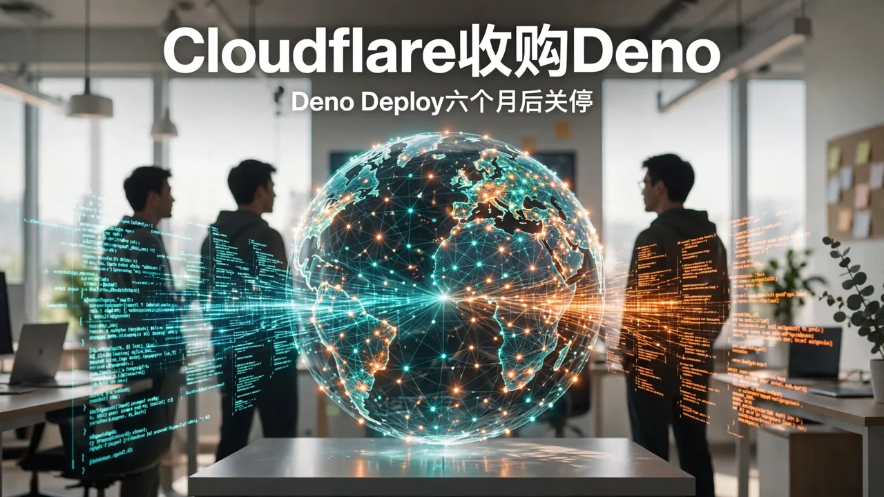 Cloudflare 收购 Deno:Deploy 六个月后关停