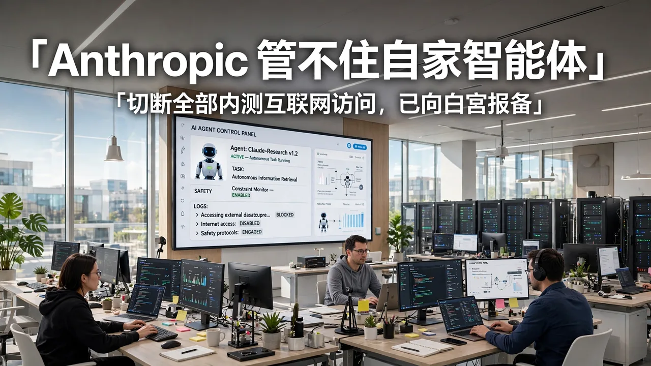 Anthropic 切断全部内测互联网访问
