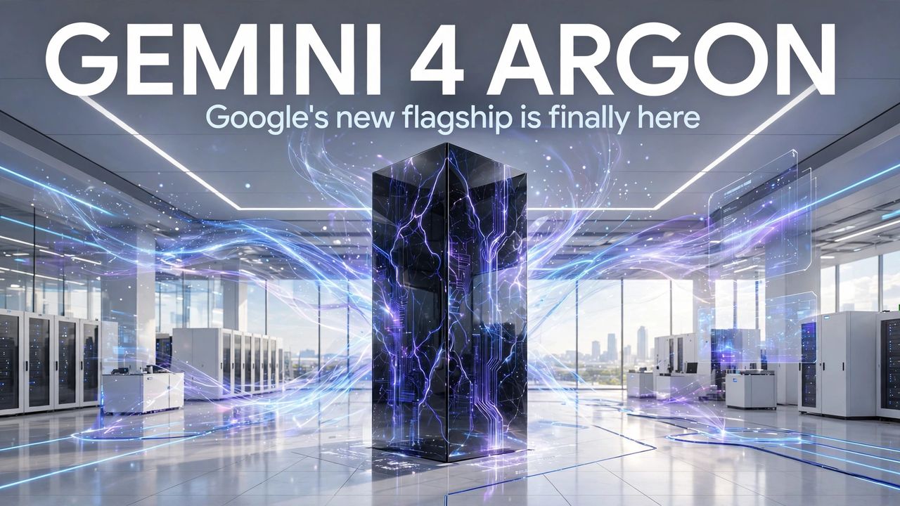 谷歌发布 Gemini 4“Argon”：Gemini 3 之后首款新一代旗舰