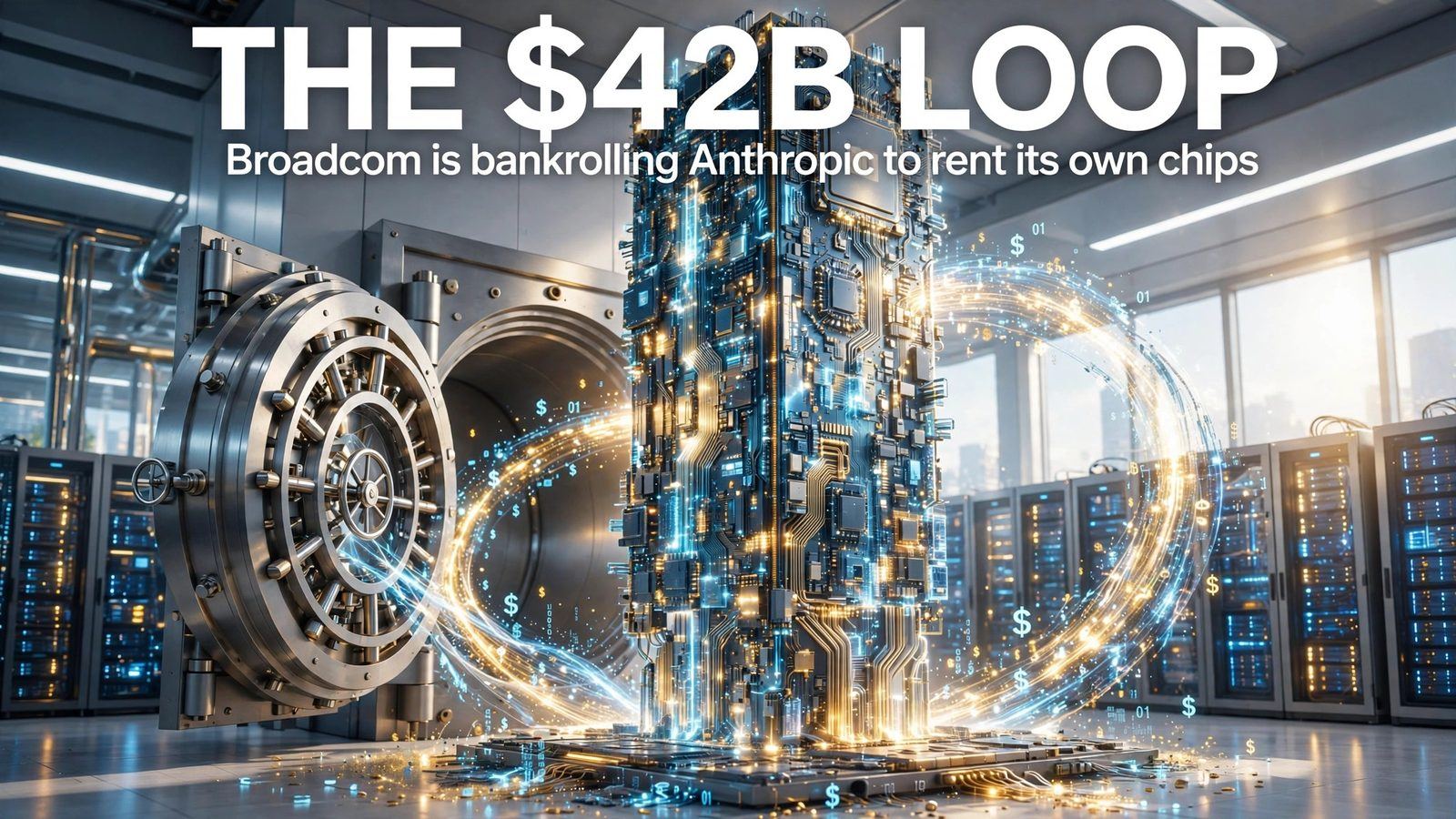 博通据传为 Anthropic 提供最高 420 亿美元融资，专用于租用博通芯片
