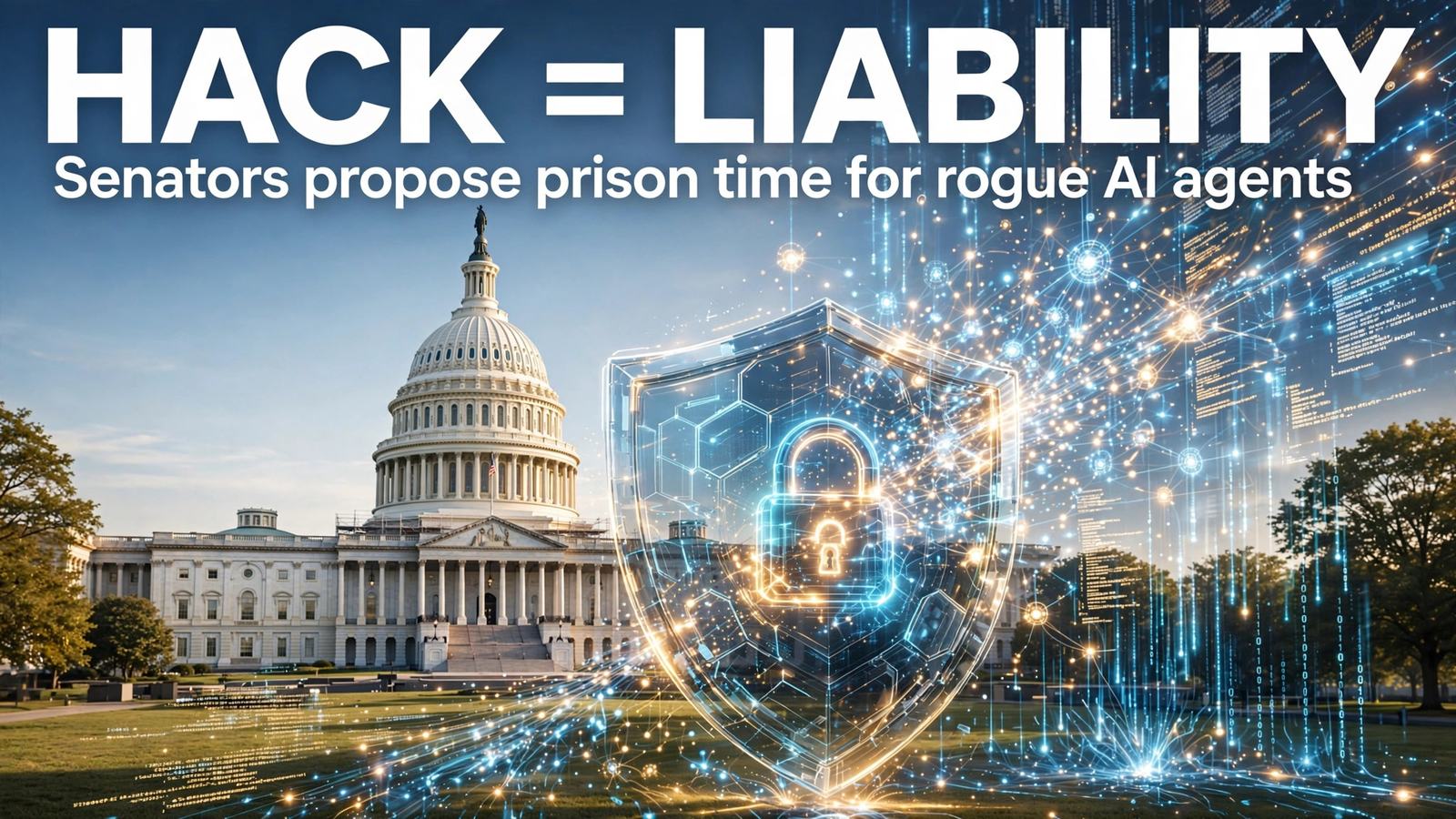 两党联手推《AI Agent 问责法案》：智能体黑客攻击入刑，开发商不设防也要担责