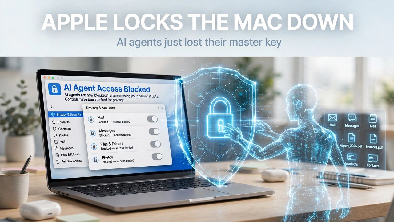 苹果收紧 macOS“完全磁盘访问权限”：授权须经明确用户操作