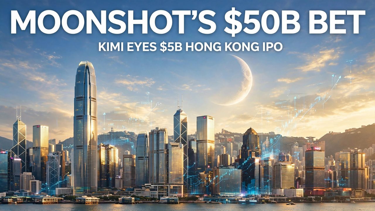 月之暗面 $50B 估值收官最后一轮私募：明年 Q1 港股 IPO，拟募资最高 $50 亿