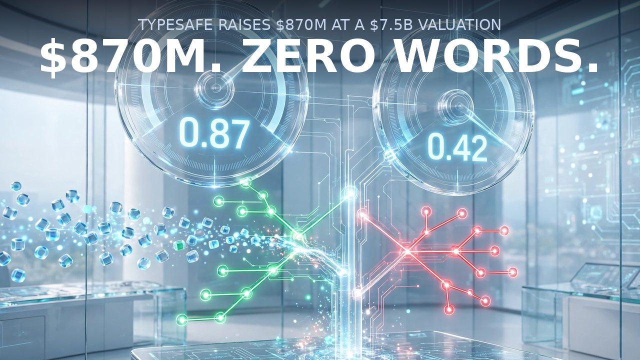 TypeSafe 获 $870M A 轮、估值 $7.5B：开发非文本模型 Jev