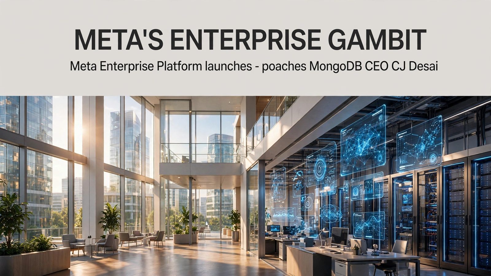 Meta 成立企业 AI 事业部，聘 MongoDB 现任 CEO 负责